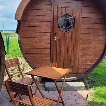 Luxury tent Schlaffass