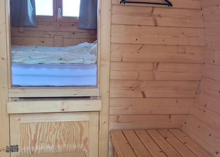 Luxe tent Schlaffass *