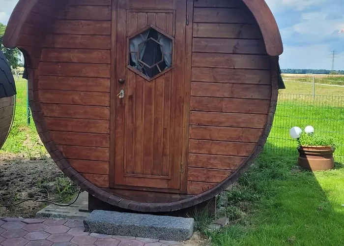 Luxe tent Schlaffass Grevenkop